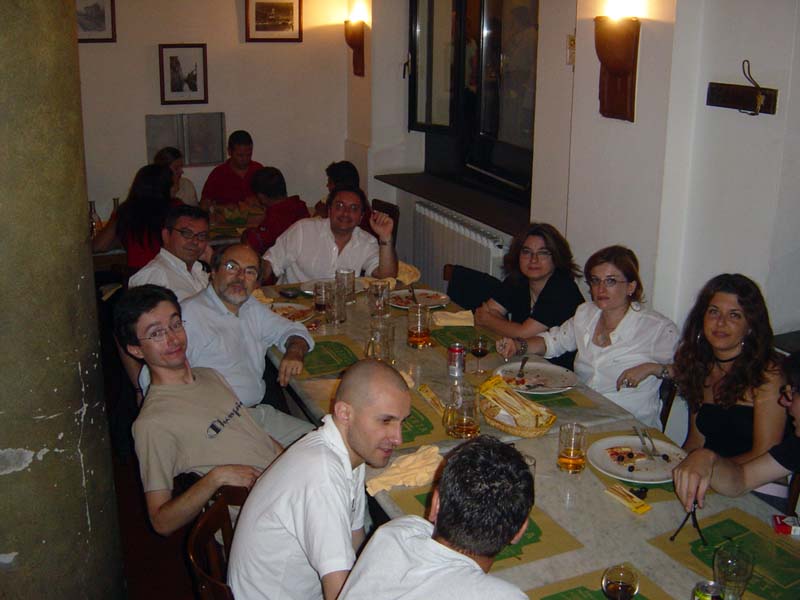 IRC Milano Estate 2004 tavolata